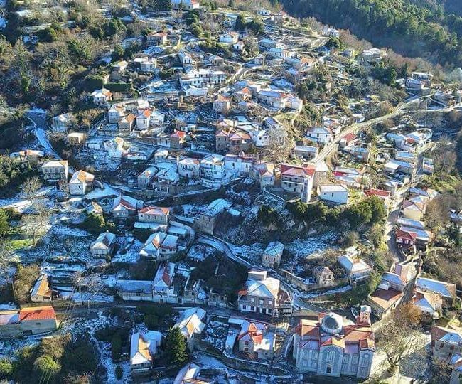 It’s Christmas time in the village; it’s Christmas time in Vamvakou, Lakonia!