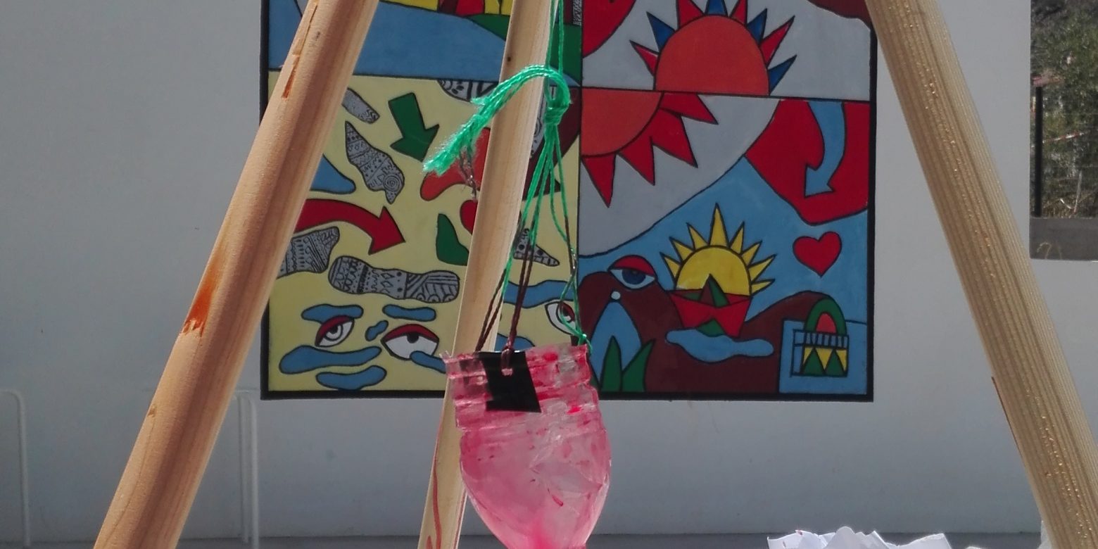 Painting with a pendulum