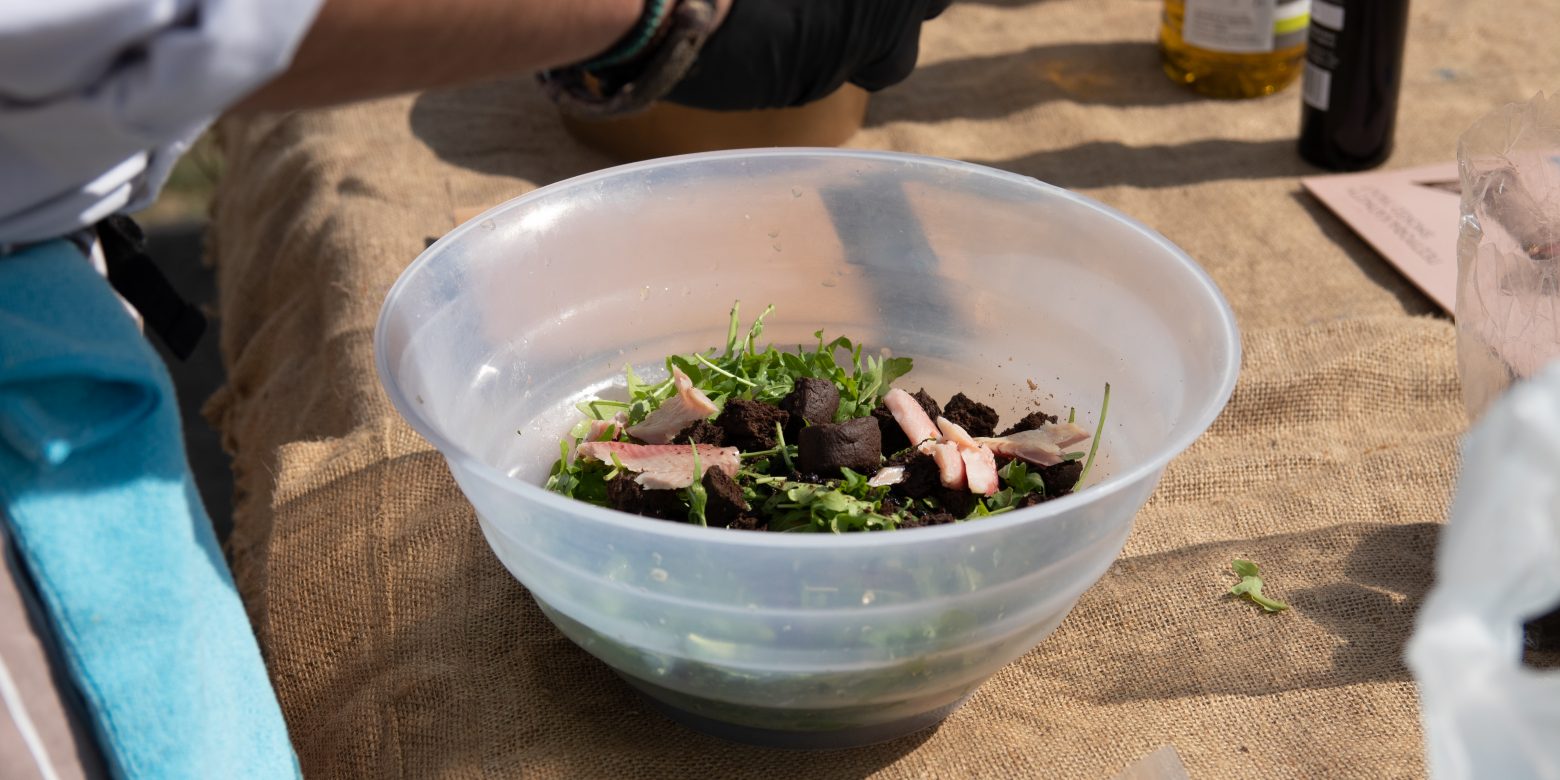 Cooking & tasting class under the walnut trees