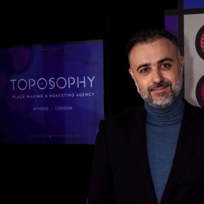 Μανώλης Ψαρρός, CEO & Founder TOPOSOPHY Place making & marketing agency