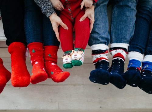 Οι γιορτινές κάλτσες του Άι Βασίλη