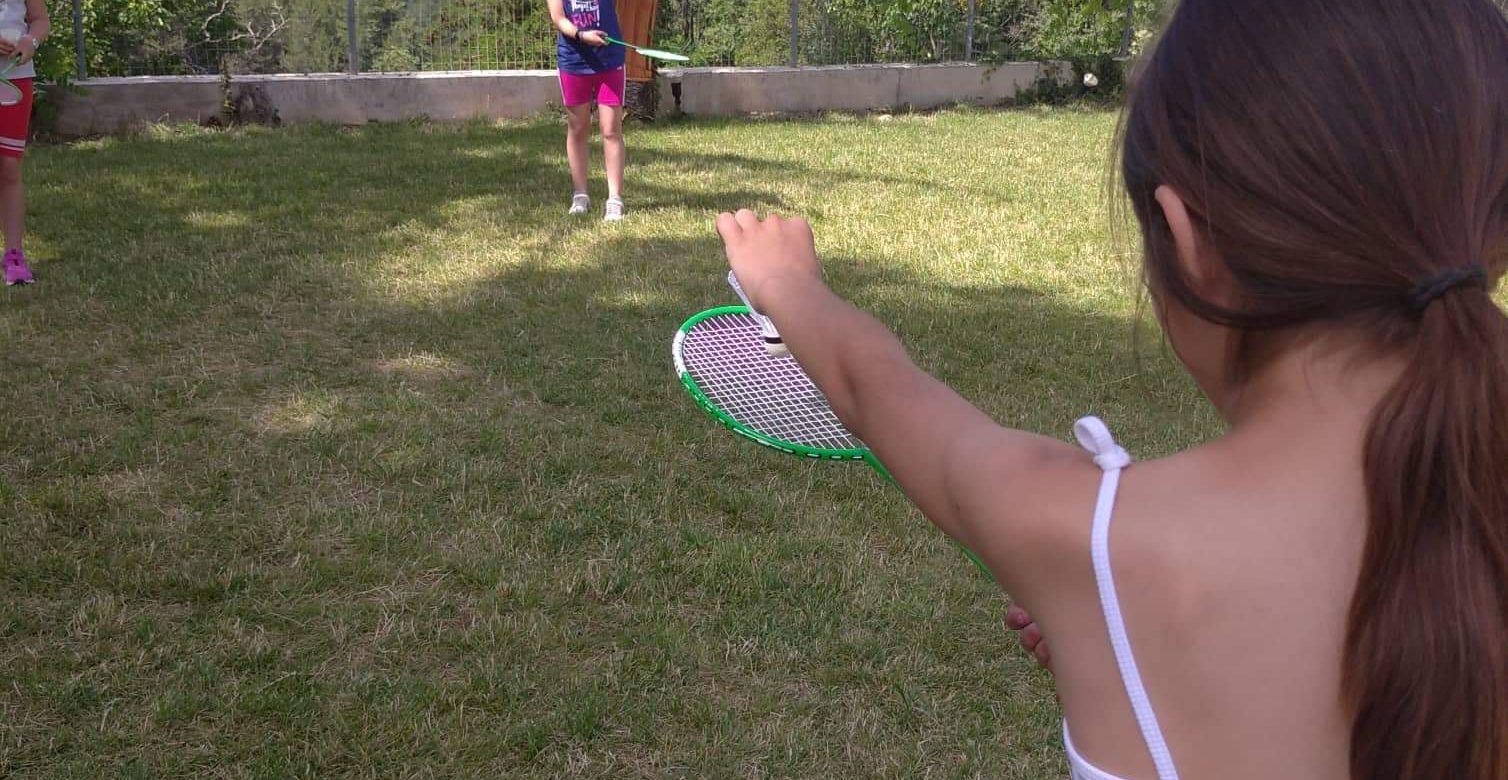 Έχουμε και στο χωριό μας badminton!