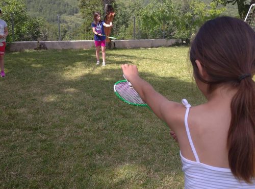 Έχουμε και στο χωριό μας badminton!